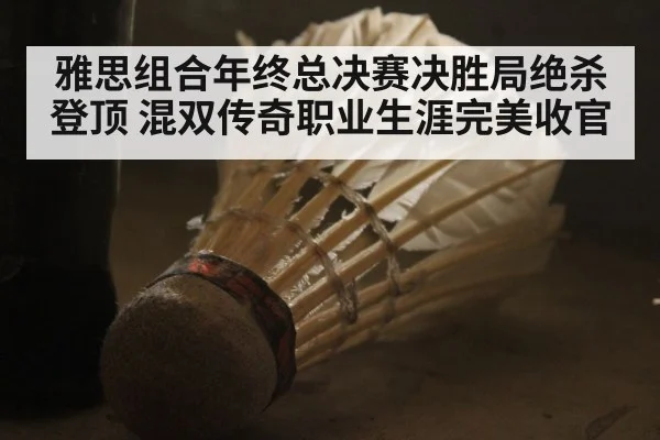 雅思组合年终总决赛决胜局绝杀登顶 混双传奇职业生涯完美收官